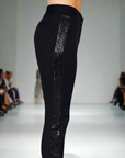 Hand Beaded Tuxedo Pants