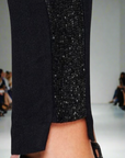 Hand Beaded Tuxedo Pants